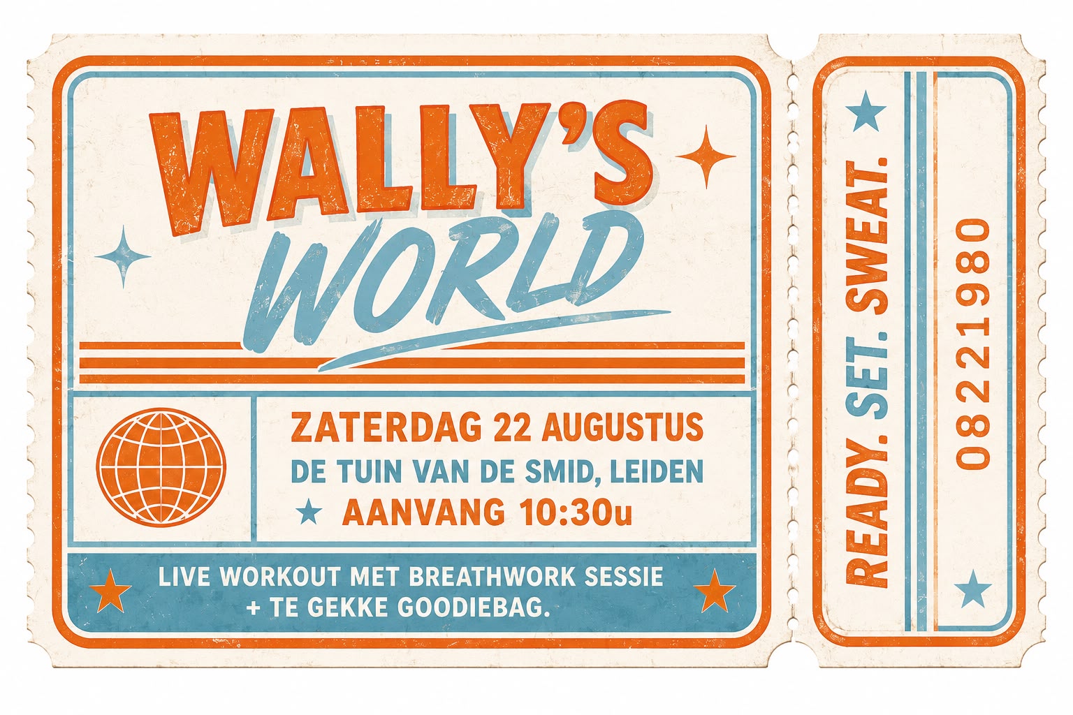 WALLY’S WORLD - Ons eerste event!